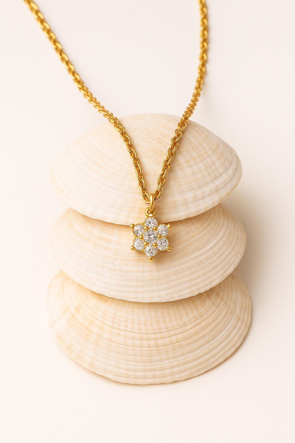 Dainty flower Necklace
