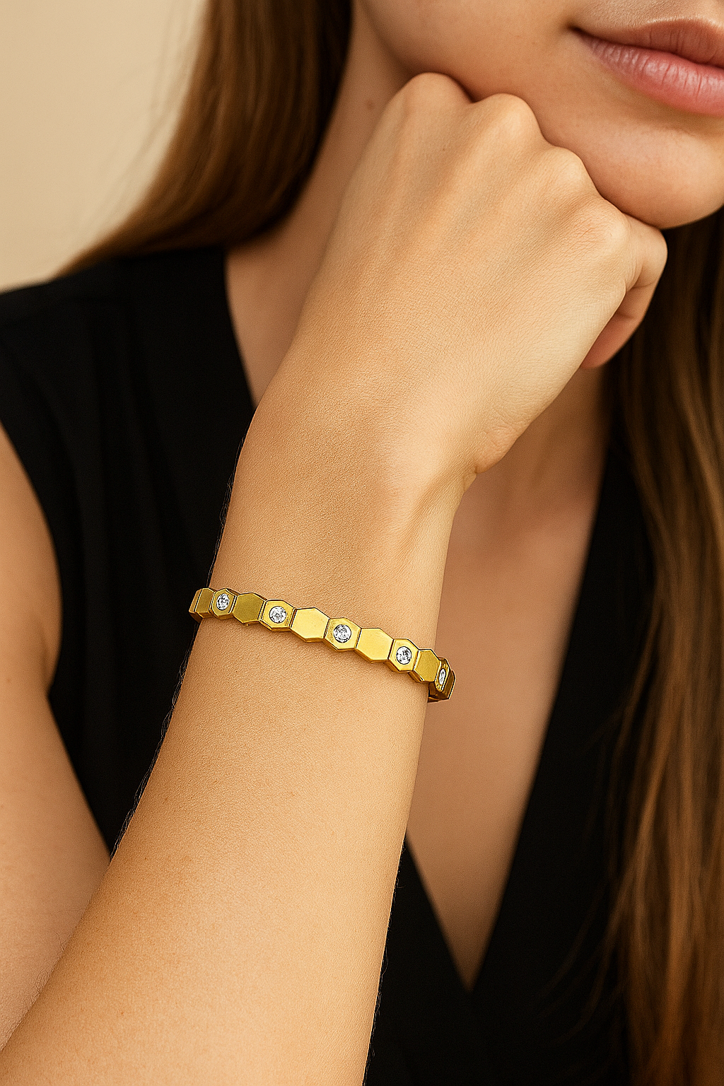 Hexagon Bracelet