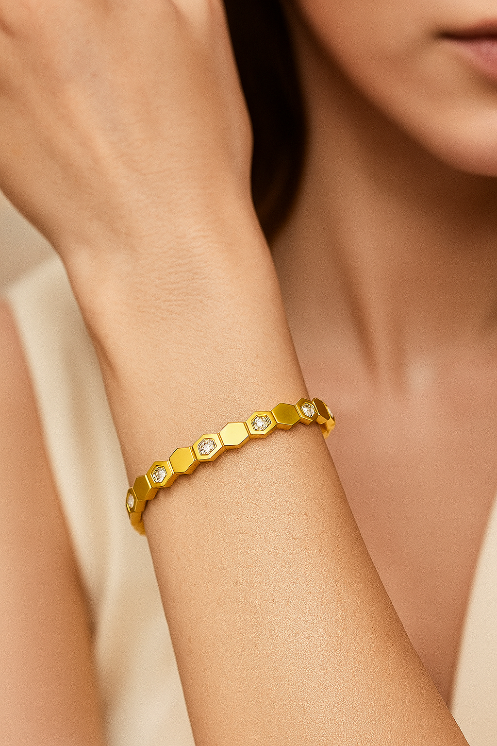 Hexagon Bracelet