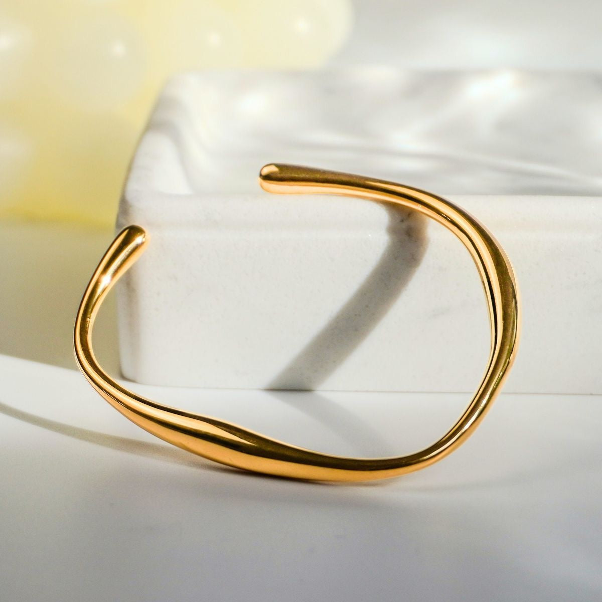 Gold Cuff Bracelet