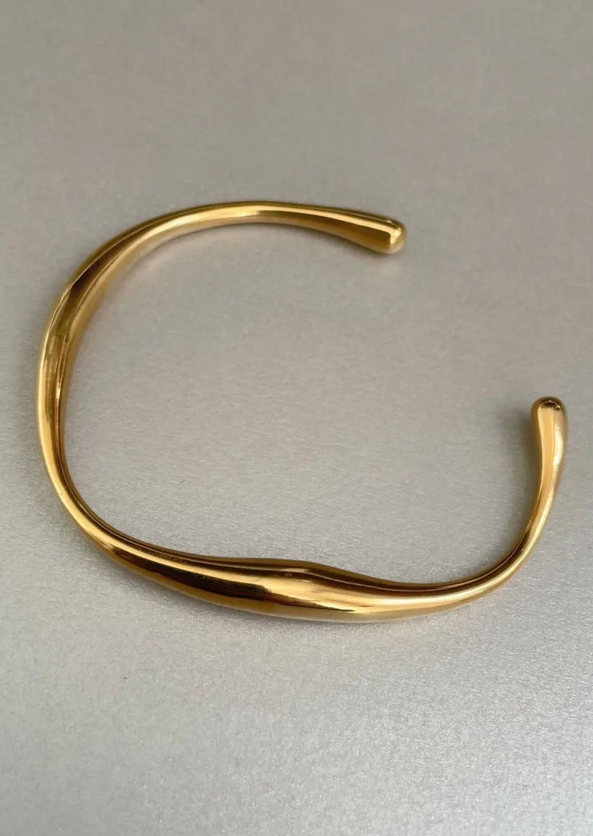 Gold Cuff Bracelet