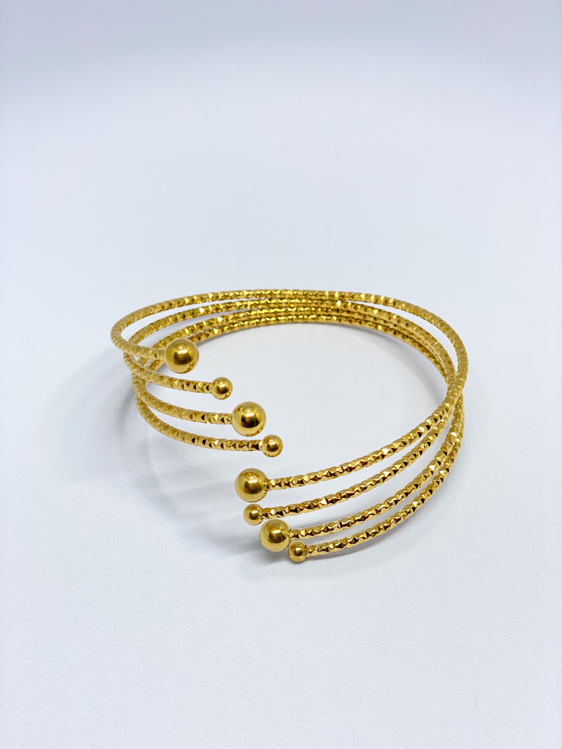 4 Layer Bracelet + Ring  - Gold & Silver  (Combo Set)