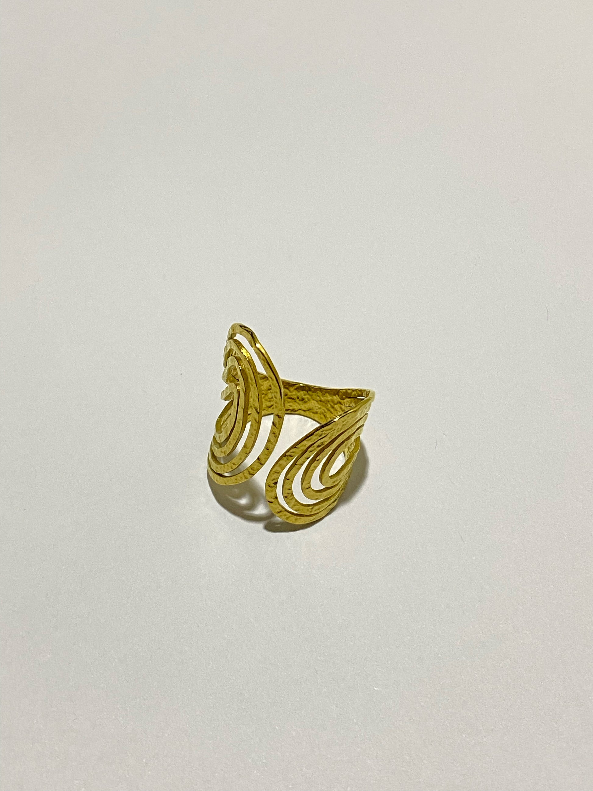 Oval Layered Ring