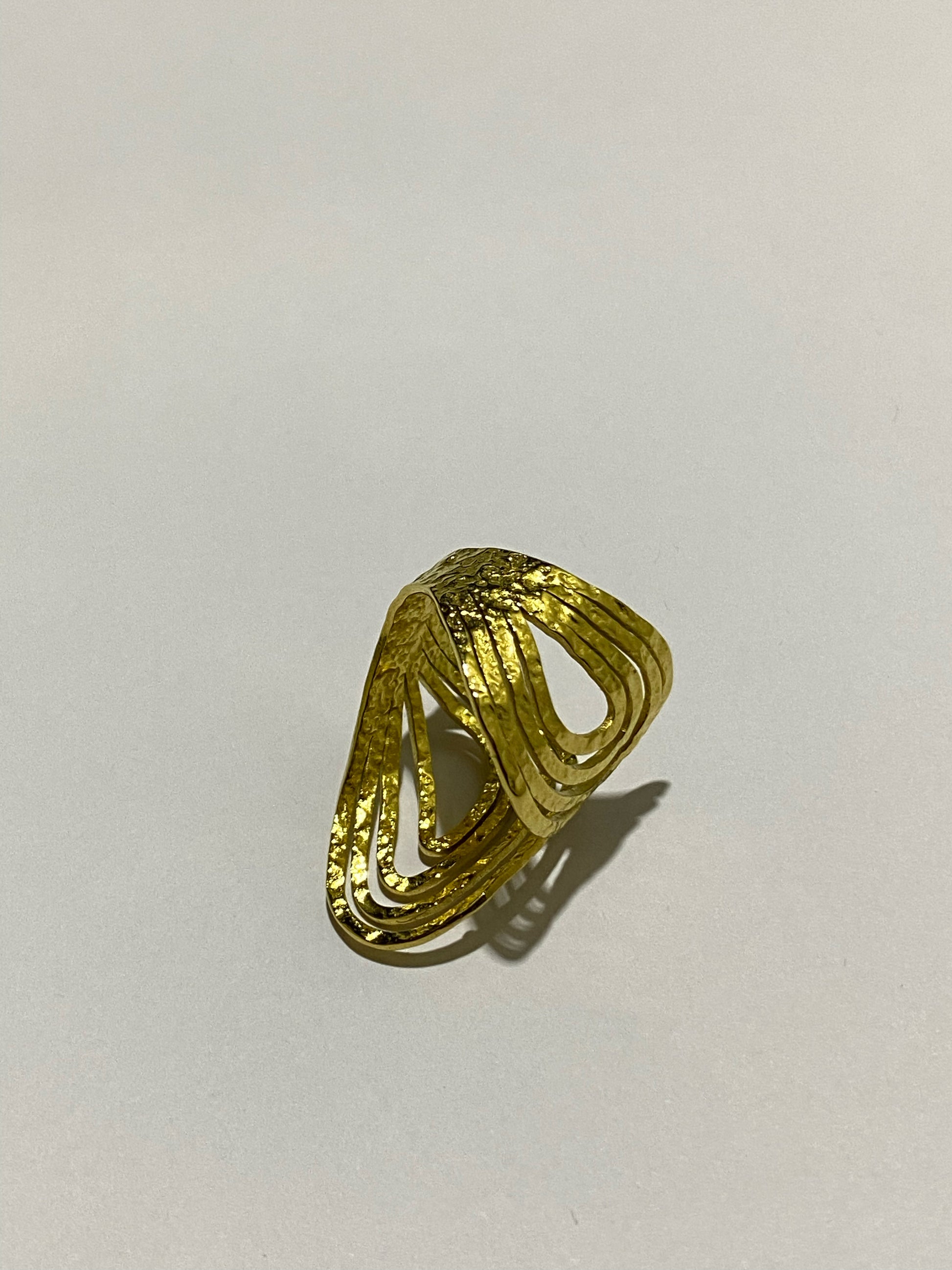 Oval Layered Ring